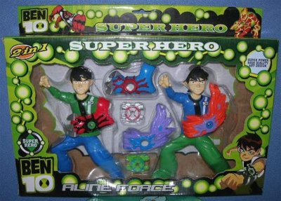 2 COLOR BENDABLE BEN 10 WITH 2 FLASHING LIGHT - HP1006254