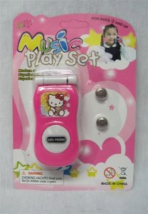 HELLO KITTY CELLPHONE W/MUSIC  - HP1006325