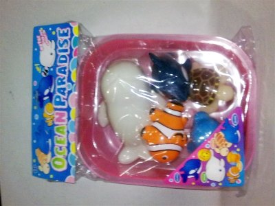 VINYL DOLPHIN SET 5ASST.ANIMAL - HP1006510