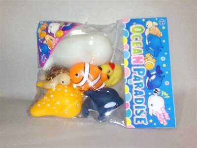VINYL DOLPHIN SET 6ASST.ANIMAL - HP1006512