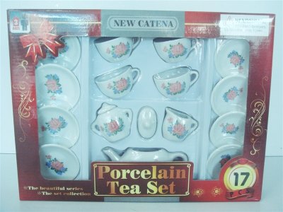 17PCS PORCELAIN TEA SET - HP1006827