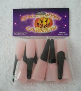 RUBBER  GHOST FINGER  BLACK - HP1007276