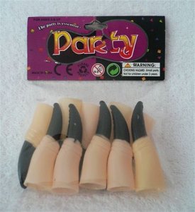 SAWTOOTH RUBBER  GHOST FINGER BLACK - HP1007278