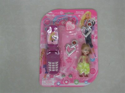 MOBILPHONE W/SOUND & FLASHING LIGHT & ACCESSORIES - HP1007666