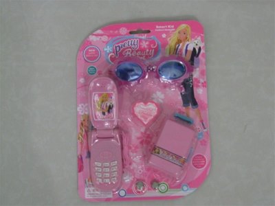 MOBILPHONE W/SOUND & FLASHING LIGHT & ACCESSORIES - HP1007669
