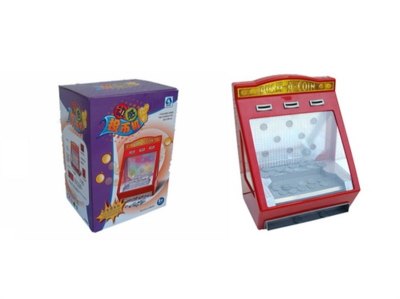 PUSH COINS MACHINES W/ 32PCS GAME COINS   - HP1007710