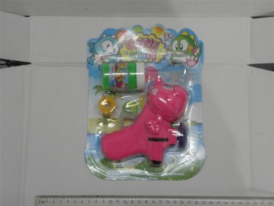 SUPER-MAN BUBBLE GUN SET W/LIGHT  - HP1007854