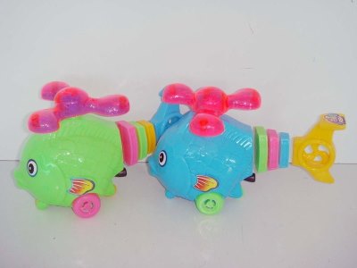 PULL LINE CARTOON FISH 4COLOR - HP1008343