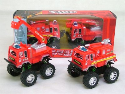 2/S PULL BACK FIRE TRUCK - HP1008787