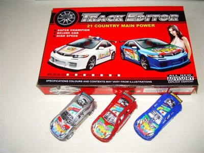 6/S PULL BACK RACING CAR 3COLOR - HP1009151