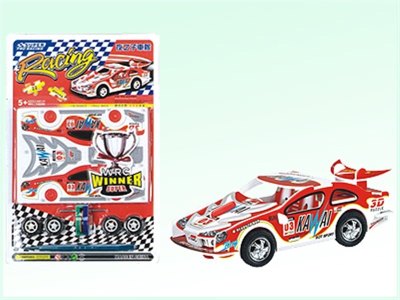 ASSEMBLE PULL BACK RACING CAR 8ASST. - HP1009153