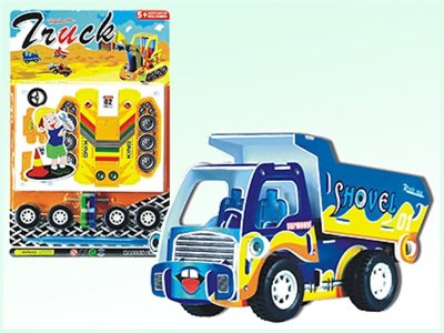 ASSEMBLE PULL BACK CONTAINER CAR 8ASST. - HP1009158