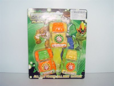 3/S BEN10 PULL BACK CAR - HP1009371