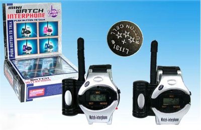WALKIE TALKIE INCLUDE 12 BUTTON CELL - HP1009479