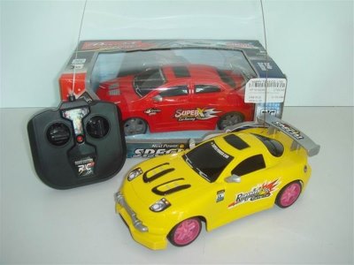 4 FUNCTION R/CAR W/LIGHT RED YELLOW BLUE - HP1010234