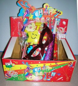 PARTY PLAY SET 4 DISPLAY BOX - HP1010284