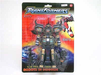 TRANSFORMER SOLIDER W/LIGHT BLACK/SILVER - HP1010734