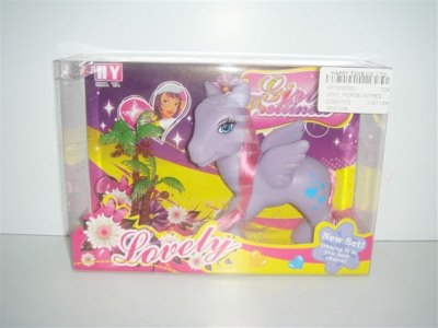 VINYL HORSE W/TREE - HP1010750