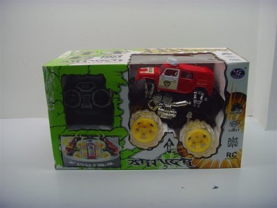 4FUNCTION R/C STUNT POLIC CAR W/3 SONGS & LIGHT 2COLOR - HP1011314