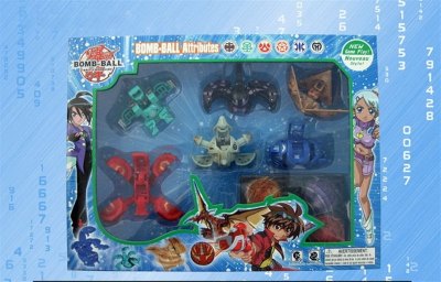 DISTORTION BOMB W/CARD (6PCS) - HP1012080