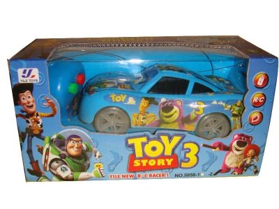 2FUNCTION R/C CAR W/LIGHT & MUSIC (TRANSPARENT TIRE) - HP1012331