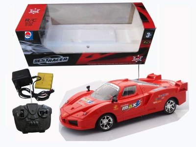 4FUNCTION R/C CAR W/LIGHT 3ASST.RED/SILVERY/BLACK - HP1012542