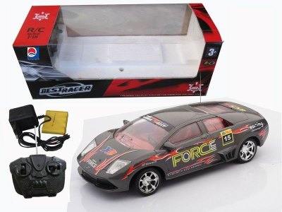 4FUNCTION R/C CAR W/LIGHT 3ASST.RED/SILVERY/BLACK - HP1012543