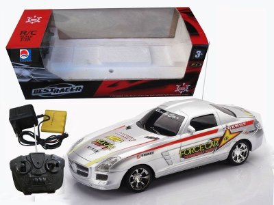 4FUNCTION R/C CAR W/LIGHT 3ASST.RED/SILVERY/BLACK - HP1012544