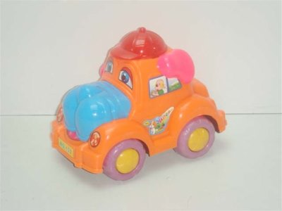 PULL LINE CARTOON CAR W/LIGHT  - HP1012976