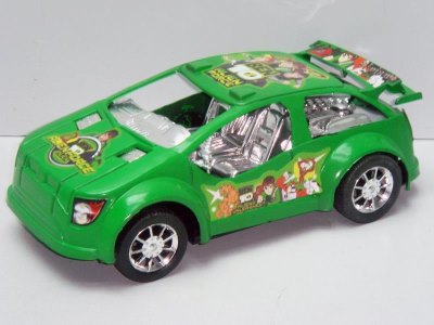 FRICTION BEN10 RACING CAR GREEN - HP1013596