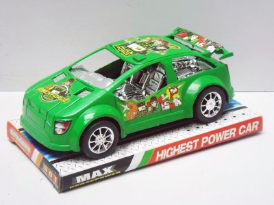 FRICTION BEN10 RACING CAR GREEN - HP1013597