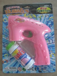 B/O TRUE COLOR BUBBLE GUN W/FLASHY & MUSIC  - HP1013740