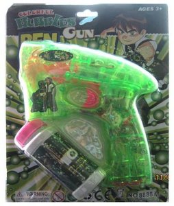 B/O BEN10 BUBBLE GUN W/FLASHY & MUSIC - HP1013744