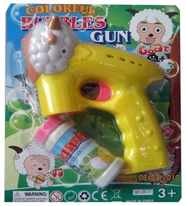 B/O TRUE COLOR BUBBLE GUN W/LIGHT & MUSIC - HP1013750