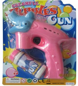 CROCODILE BUBBLE GUN W/LIGHT & MUSIC(TRUE COLOR) - HP1013754