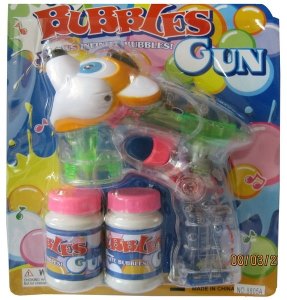B/O MICKEY BUBBLE GUN W/FLASHY & MUSIC(TRANSPARENT) - HP1013756
