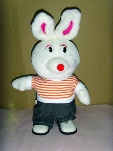 PLUSH RABBIT W/MUSIC & WALK - HP1013963