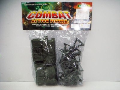 13PCS SOLDIER W/ 4 CAR BLACK - HP1014040