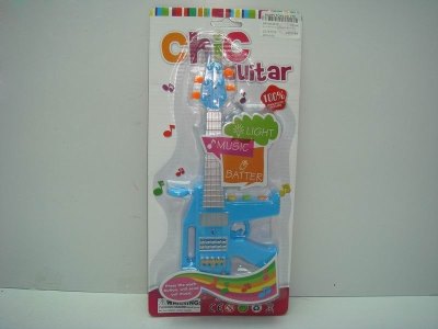 SMG GUITER W/LIGHT & MUSIC BLUE/ARMY GREEN - HP1014319