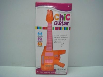 SMG GUITER W/LIGHT & MUSIC BLUE/ORANGE/PINK - HP1014320