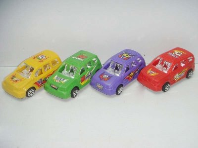 PULL BACK CAR YELLOW/GREEN/RAD/PURPLE - HP1014424