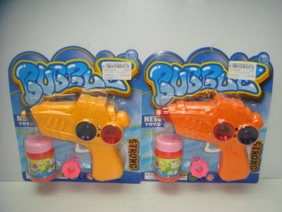 FRICTION BUBBLE GUN RED/GREEN - HP1014558