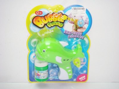 FRICTION BUBBLE GUN PINK/GREEN - HP1014901
