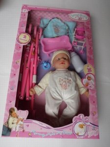 DOLL W/IC & STROLLER & ACCESSORIES - HP1014984