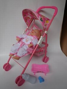 DOLL W/IC & STROLLER & ACCESSORIES - HP1014988