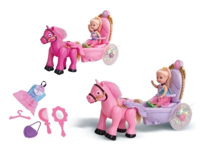 B/O CARRIAGE W/DOLL & LIGHT & MUSIC - HP1015001