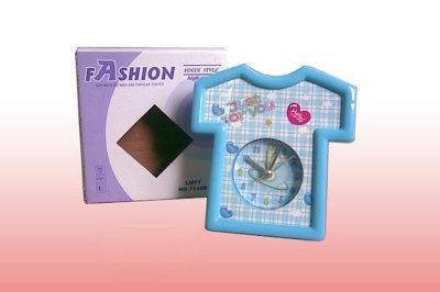 T-SHIRT ALARM CLOCK RED/YELLOW/BLUE/PINK/GREEN - HP1015088
