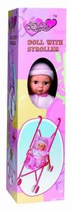 DOLL W/STROLLER - HP1015104