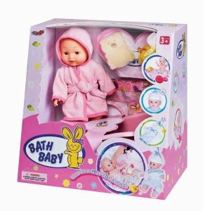 DOLL W/BATH BED - HP1015126