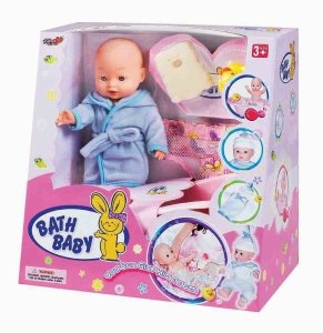 DOLL W/BATH BED - HP1015127